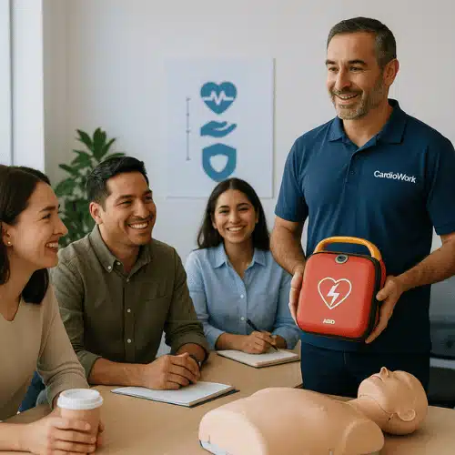 uso del desfibrilador