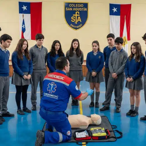 uso del desfibrilador