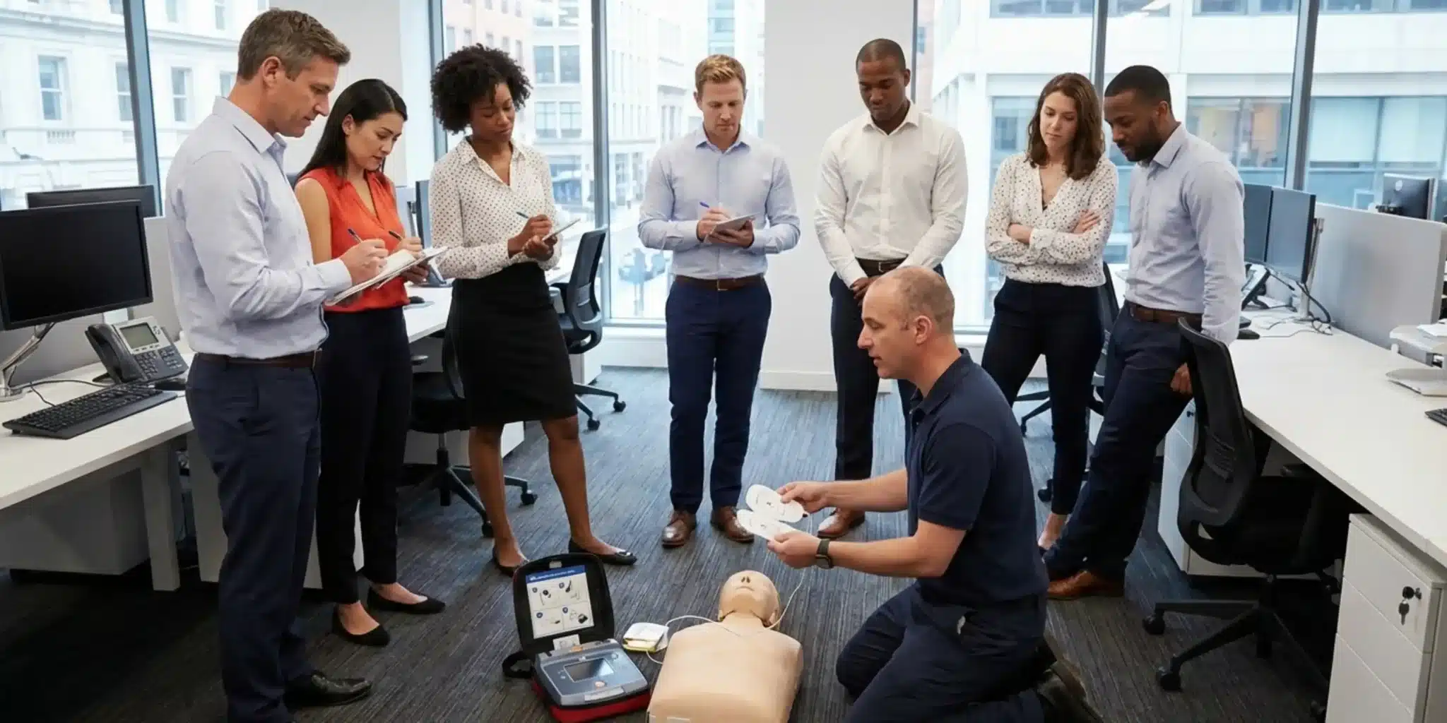 Uso del desfibrilador: ¿Es obligatorio en empresas y colegios?